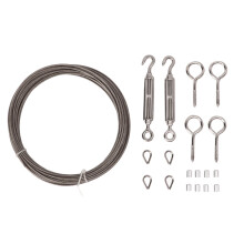 Highly Durable Stainless Steel Cable For Wide Application, Anti-Oxidation Flexible Wire Rope With Long Life, Suitable For Outdoor Projects And Indoor