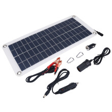 High-Efficiency Solar Panels, Monocrystalline Cell USB Output Port Portable Charger for Versatile Devices