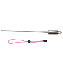 Stick Pin with Stopper End Hat, Stopper End Hat Sturdy and Durable Metal Lapel Pin for Suit Tie Hat Scarf Accessories, Stylish Brooch Safety Needle wi