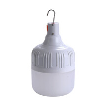 Portable LED Emergency Light Bulb, Customizable Lighting 5 Modes USB Rechargeable Lamp for Outdoor Activities, 60W Dimmable, Energy Saving, for