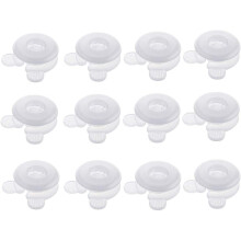 Comforter Grippers, Durable Plastic Duvet Donuts Holders to Maintain the Appearance of Your Room, Easy Install Invisible Clips for Perfectly Flat