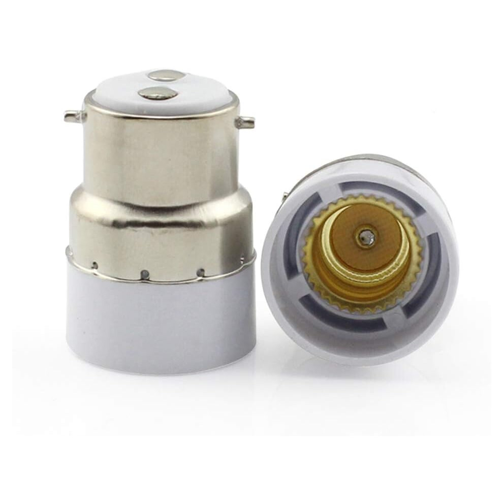 Versatile B22 To E26 Adapter, Fire Retardant Pbt Ensuring Safety In Any Lighting Situation For Home And Office 9169997201706