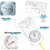 Survival Compass, Orienteering Compass With Fluorescent Light Design For Emergency Situations, Baseplate Compass Offering Navigation Tools Including 2