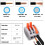 Conector reutilizable para conexión rápida de cables, cubierta transparente para fácil inspección visual, conectores de cables de palanca 3