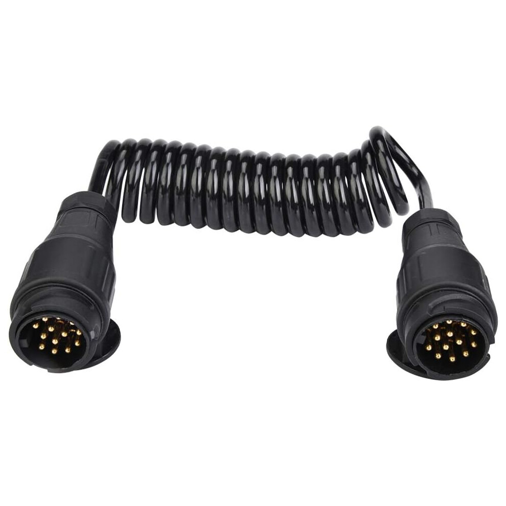 Heavy Duty 7 Way Trailer Plug Conversion Kit Weatherproof Hassle-Free Installation Safe & Smooth Towing Commercial Grade For Rvs Trailers Campers 9173940354487