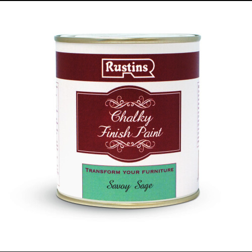 Rustins Rustins Chalky Finish Paint, Savoy Sage 250ml RUSCPSS250