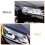 Cache-Phares Décoratif Noir Brillant pour   B7 2010-2014 3