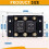 12V 80A Forward and Reverse Relay Module with 6 Studs Waterproof for Tarp Winch Motors Replaceable ATP0110 Relay 6