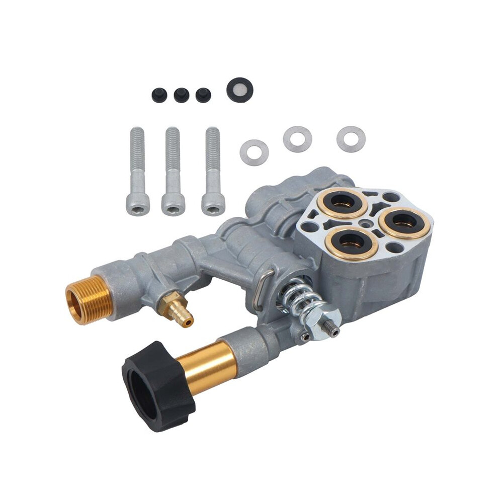 For Simpson Cleaning 7108366 Pressure Cleaner Pump Manifold Kit for 510020 520006 Axial Cam Pressure Washer Pump
