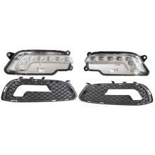 LED Daytime Running Light with Grille Cover Kit for   E Class W212 2010-2013 Accessories