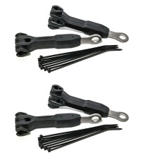 2X Kit de Anclaje de Línea de Freno Delantero de Coche para JK / JKU 2008-2017 1101255