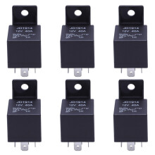 6X 12V Volt 40A AMP 5 Pin Umschaltrelais Automobil Auto Motorrad Boot Fahrrad