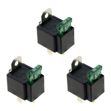 3X 4 Pin DC12V 30A Schmelze Trennen / Aus Automotive Schmelzrelais mit Sicherung