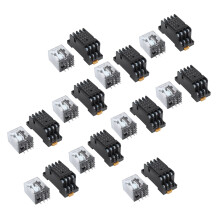 10X  24V Coil Volt 4PDT 14 Pin Terminal Electromagnetic Relay HH54P