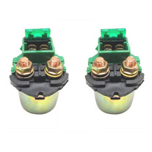 2X Interruptor de Encendido de Relé de Solenoide de Arranque de Motocicleta para VT500C para KLF220 KLF250 EL250 EN500