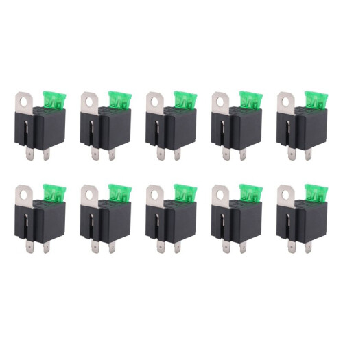 10X 12V 30A 4 Pinos SPST Auto Relé para Veículo Normalmente Abridor Interruptor Interruptor