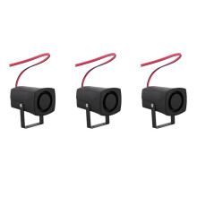 3X Nueva Bocina de Aire de Caracol Eléctrico de 12 V Camión de Motor Universal de Coche Súper Fuerte Y Furioso