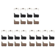 12 Pairs Organic MTB Bike Brake Pads Cycling Road Bicycle Resin Disc Brake for  HRD Red 22 B1 HRD Force 22 HRD CX1