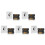 5X RF Wireless Wall- Mounted Touch Panel Dimmer Control for DC5-24V 30A Single Color LED Strip Lighting 1