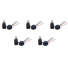 5X Waterproof Integrated Automobile Relay /12V 40A Auto Relay & Socket 5 Pin