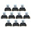 20Pc MY4NJ 14PIN 4DPDT Electronic  Electromagnetic Relay 5A Coil with PYF14A Socket Base AC 220V 2