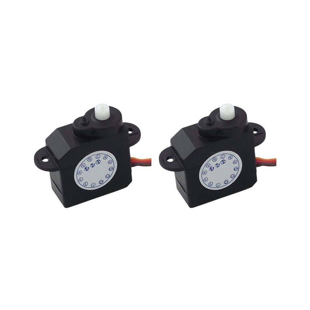 2 Pcs New 2.1G Micro-Type Servo 180 Degree Rotation Dm-S0020 2G Plastic Servomotor 4.8V-6V 6031220928793