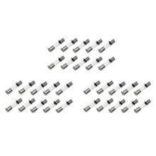30 Pcs Fast Blow Type Glass Tube Fuses 5x20mm 250V 2Amp