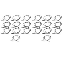 20 Stks 34356792292 Remblokslijtagesensor voor  F20 F30 228I 320I 328I 328D 335I Remblok Alarmlijn Vervanging