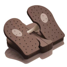Mini Stepper Machine for Home Fitness, Reinforced Nylon Material Quiet Stair Stepper with Non-Slip Textured Pedals, Ergonomic Design Foldable Leg Exer