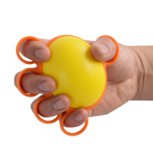 Minge de forță pentru prindere pentru reabilitarea mâinilor, minge de stres pentru mâini cu design prietenos cu degetele și rezistență de 13,6