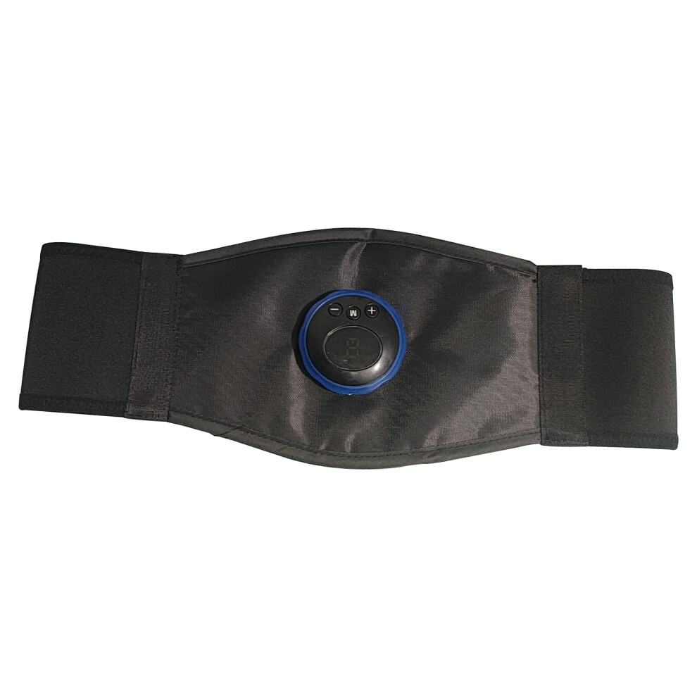 Red/Light Massage Back Brace, Lumbar Support Belt For Abdominal Toning, Heating For Lower Back Pain Relief, Portable Vibration Modes Workout Equipment