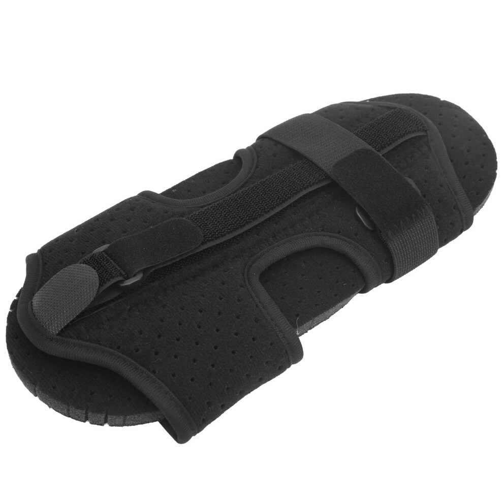 Plantar Fasciitis Brace Ankle Support Corrector Sponge Black for Adults