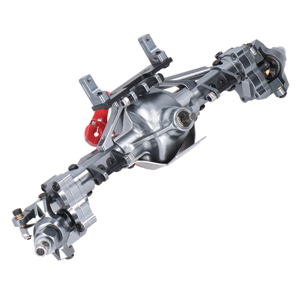 Cnc Metal Front And Rear Straight Complete Axle For Rc Crawler Car, Aluminum Alloy Cnc Processing With Anodized And Hardened Surface, Complete Alloy F 9301476914015