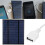 Lightweight Solar Panel For Outdoor Adventures High Efficiency Conversion With 5V Output Compatible With USB Devices 4