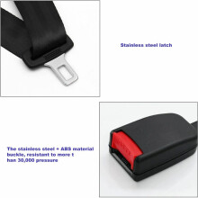 Universal Safety Belt Harness For Minor Collision Protection, Quick Release Camlock Adjustable Size Retractable Belts, Designed For Direct