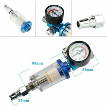 Regulador de aire esencial para pistola pulverizadora, filtro de aire limpio para pintura, trampa de agua para uso automotriz, carpintería e