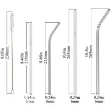 Eco-Friendly Reusable Metal Straws, Stainless Steel Drinking Straws With Easy Cleaning Brushes, Perfect For Travel And Outdoor Picnics, No Metallic