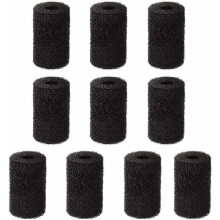 Cepillo limpiador de piscinas compatible con filtros de acuario, cepillos de cola para la limpieza del fondo de la piscina con fácil instalación.