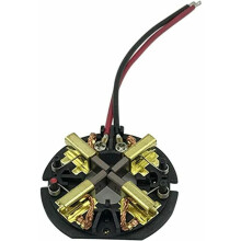 Square Impact Driver Carbon Brushes, Metal Carbon Material Components For Power Tool Upkeep
