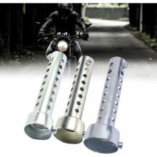 Silencieux d'échappement universel pour moto, réduit le bruit ambiant. Construction en fer haute dureté. Silencieux réglable pour pot