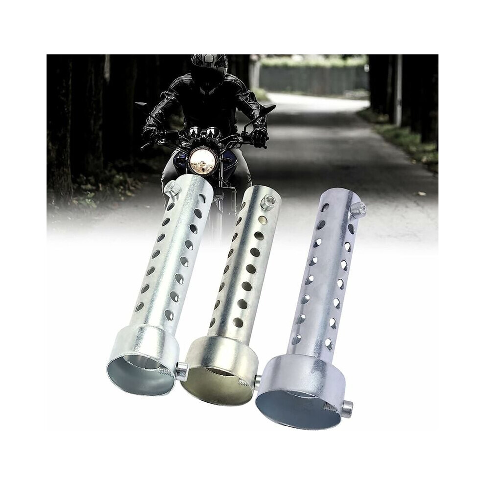 Motorcycle Exhaust Silencer Universal, Reduces Background Noise High-Hardness Iron Construction Adjustable Muffler For Tailpipe Customized Sound 9169997202208