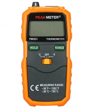 Hochentwickeltes Thermometer für die Landwirtschaft mit LCD-Anzeige und Thermoelement-Sonde vom Typ K für hochpräzise Temperaturmessungen,