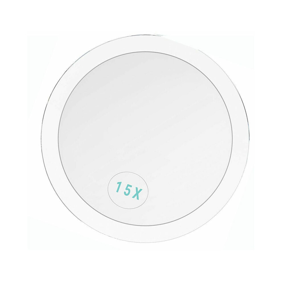 Ruioui Perfect Travel Companion, Compact & Travel Ready Double Sided Magnifying Mirror, 15X Hd Magnification For Precise Makeup, Smooth Surface