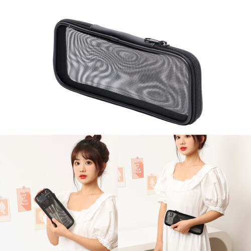 Practical Nylon Makeup Brush Storage Bag Cosmetic Toiletry Case 1
