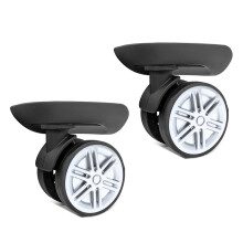 Roulettes de chariot de remplacement, valise pivotante à-W113