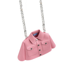 Shoulder Bag Clothes Shaped Chain Bag for Women Girl-Pink