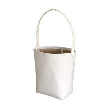 Sac à bandoulière de couleur unie, grande capacité, sac-Beige