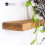 (60 cm, Natural Oak) Rustic Chunky Floating Shelf Handmade from Solid Wood 6x2 reclaimed scaffold 3