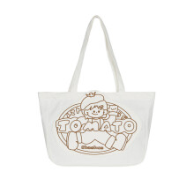 Sacs fourre-tout imprimés de dessins animés-Sac simple blanc