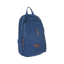 Dames canvas schoolrugzak voor tieners Reisschooltas Heren-Blauw